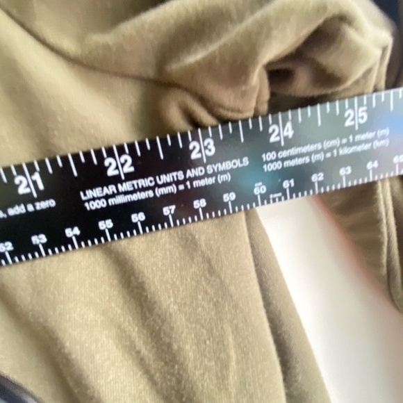 Denim and Co Active‎ Women’s Open Waterfall Tan Cardigan Sz 1X - Picture 7 of 8